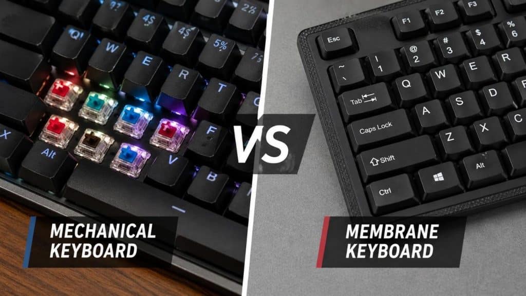Image 1 of Mechanical vs Membrane Keyboard: Which Type Fits Your Desk Best?