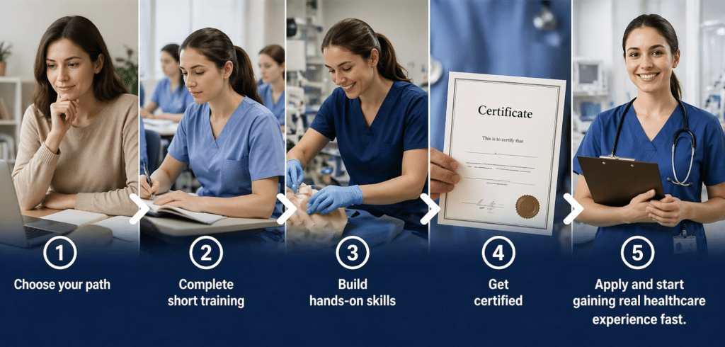 Image 1 of A Beginner’s Guide to Starting a Career in Healthcare Without Years of Schooling