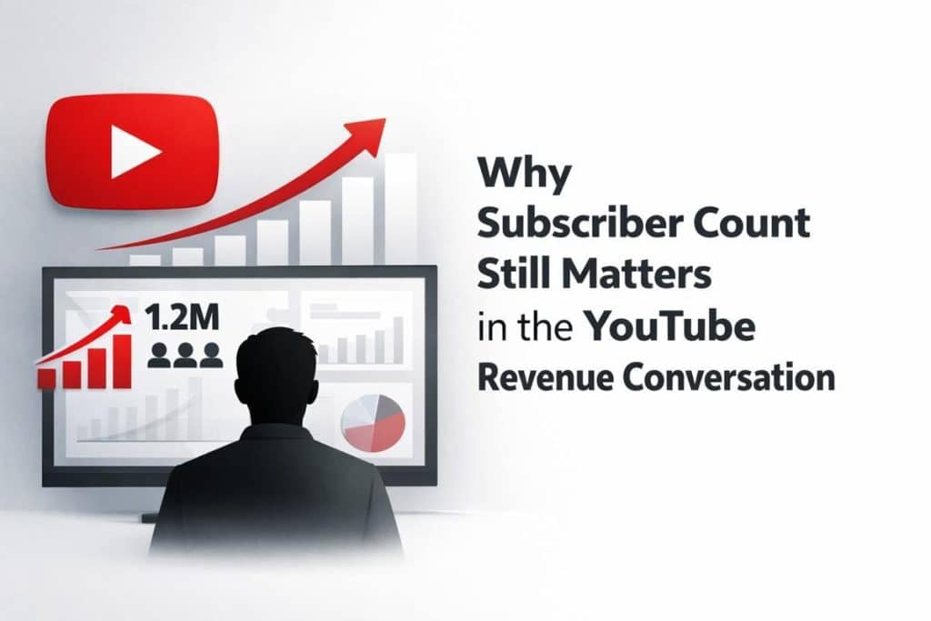 Image 1 of Why Subscriber Count Still Matters in the YouTube Revenue Conversation