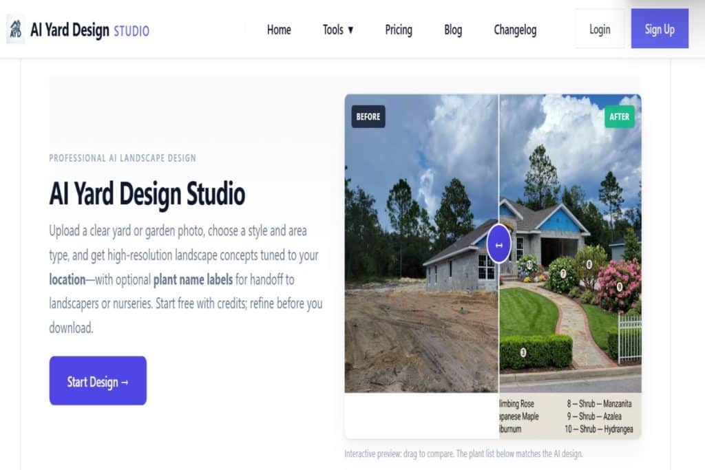 Grounded AI Landscaping: How AI Yard Design Studio Builds Ideas Around Your Lot