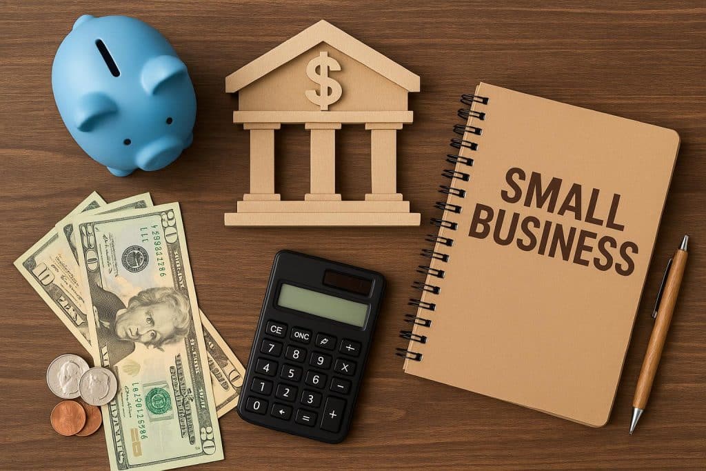 North Carolina small business owner reviewing top-rated local bank options and financial services
