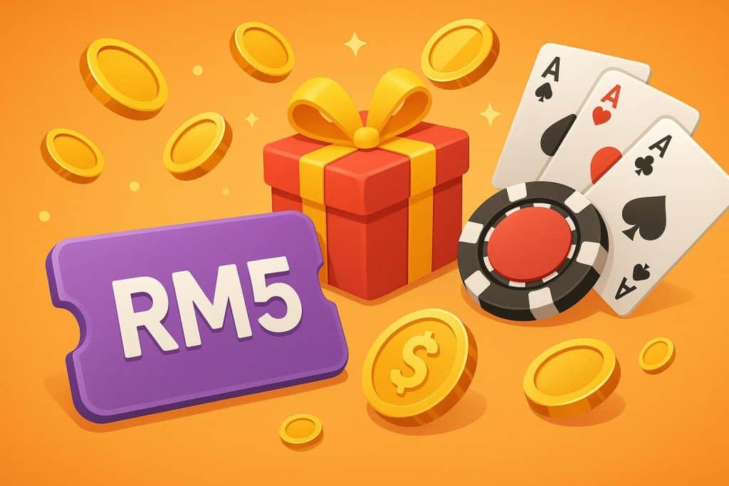 Ekplus8 free credit RM5 gaming bonus compared to other online casino welcome offers
