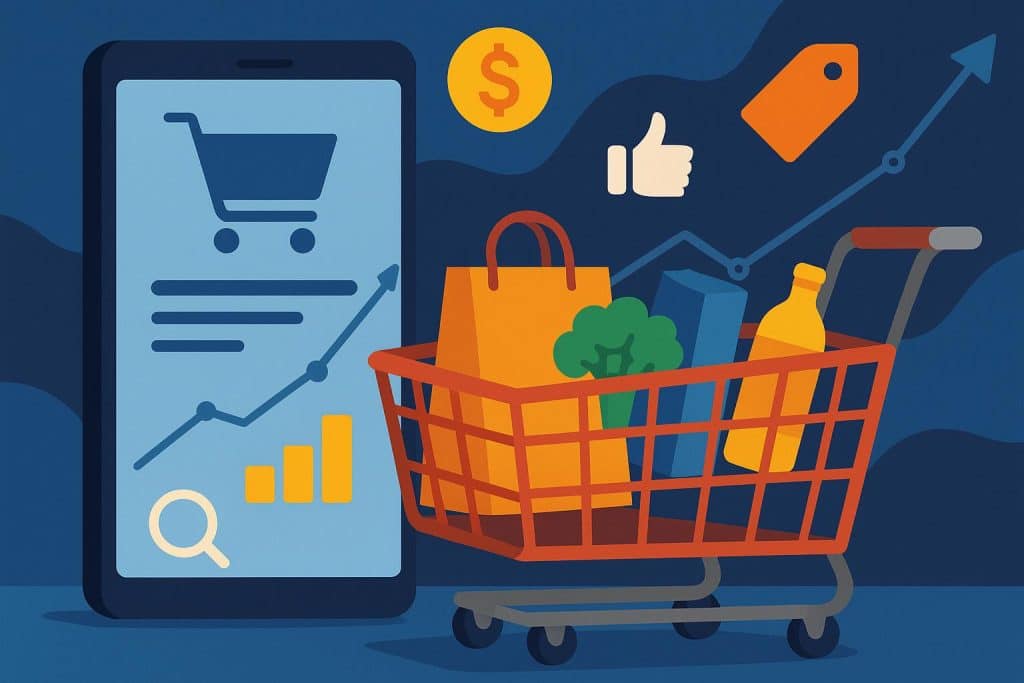 Digital consumers using mobile devices and apps to make smarter online shopping decisions