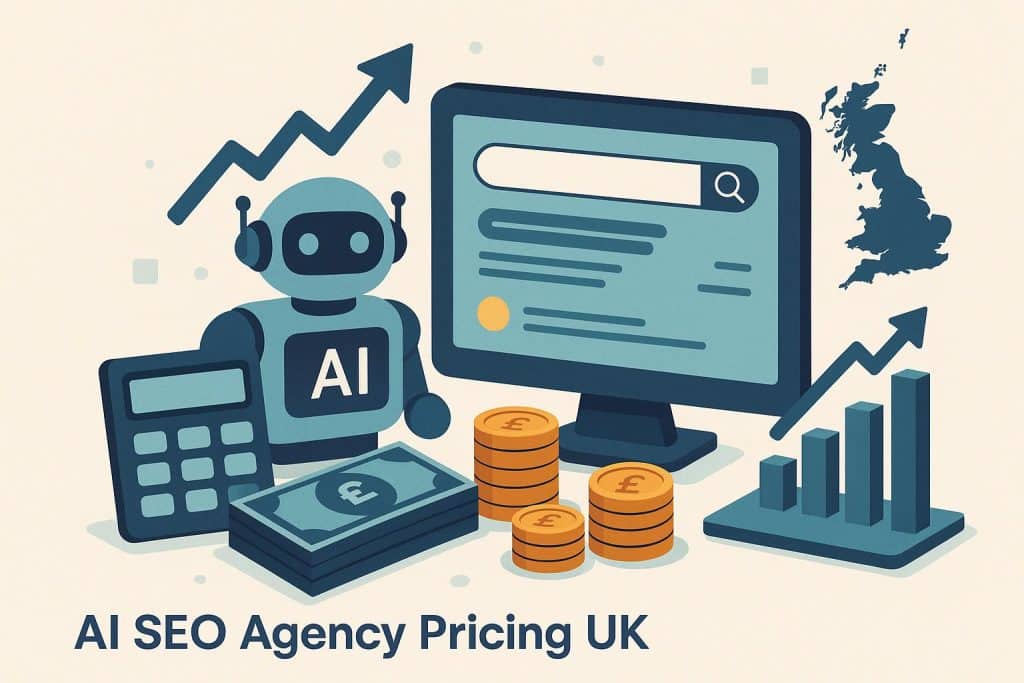 AI SEO Agency Pricing UK – Costs, Packages & What to Expect in 2026 AI SEO agency pricing comparison UK: service packages, cost breakdown, digital marketing trends