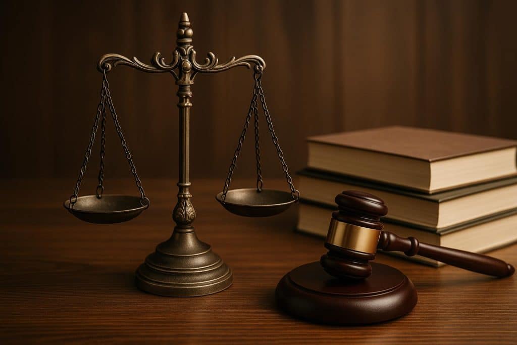 Gavel and legal documents symbolizing the importance of expert legal counsel in civil cases
