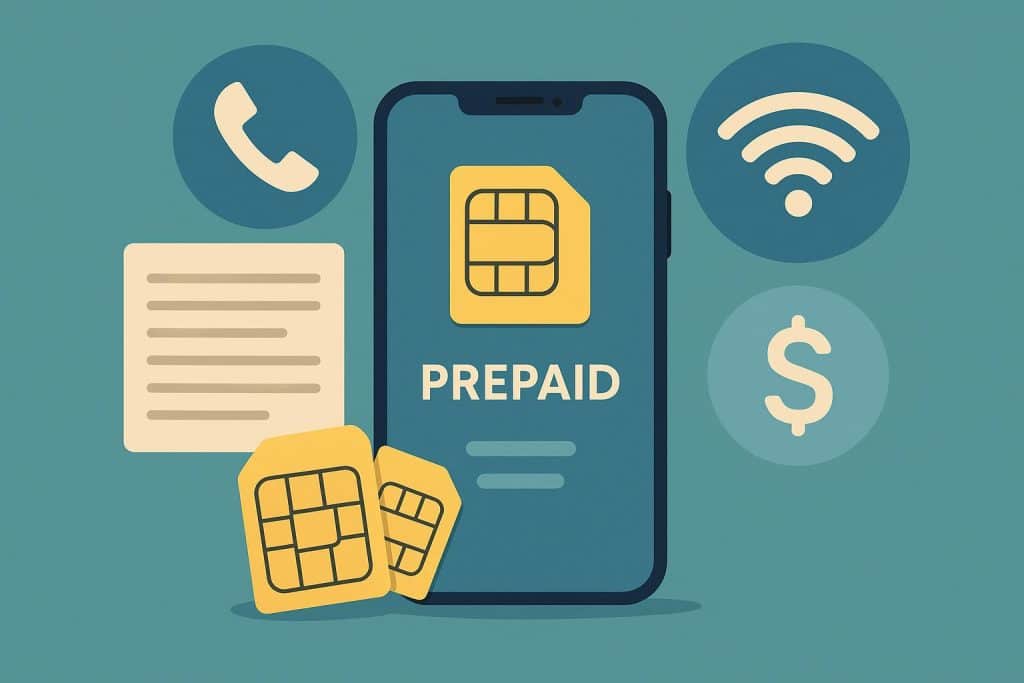 Understanding Prepaid Mobile Plans: A Comprehensive Guide Smartphone displaying prepaid mobile plan options and data packages for comparison