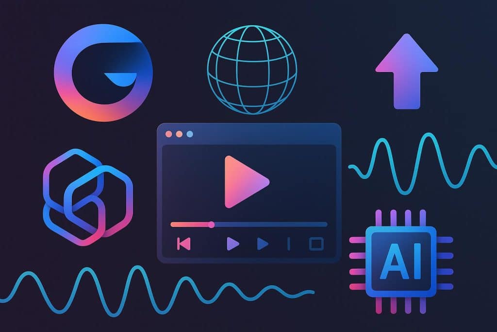 Artificial intelligence video tools concept featuring Gemini Omni and Wan 3.0 technology
