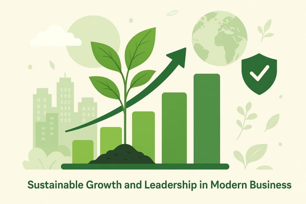 Kliton Xhemali discussing strategies for sustainable business growth and modern leadership