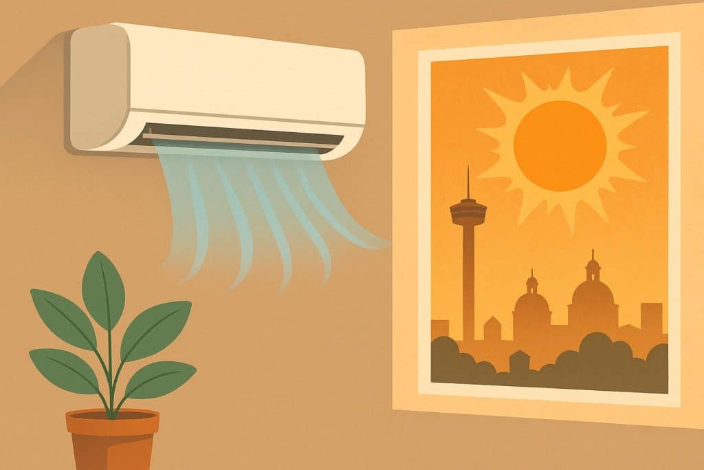 Beat the Texas Heat: Your Complete Guide to AC Repair in San Antonio AC technician repairing outdoor unit at a San Antonio home during hot Texas summer