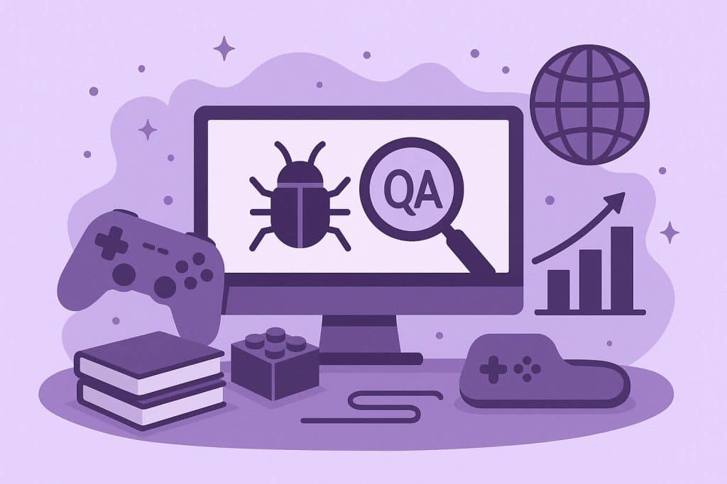 Game studios expanding QA processes from indie beginnings to large-scale, global game releases