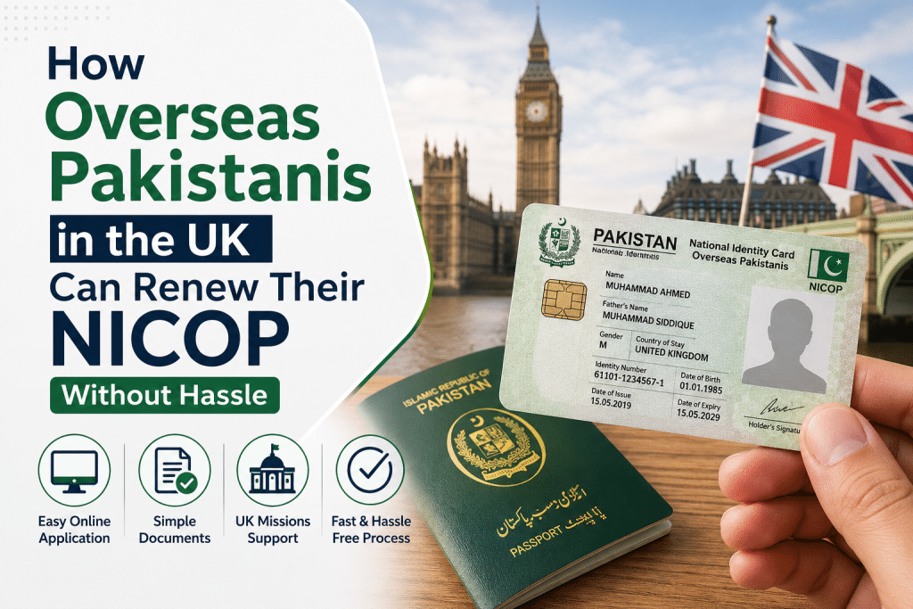 Image 1 of How to Renew Your NICOP Online from the UK Without Delays