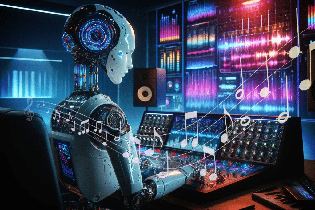 Image 1 of AI Song Generator: The Future of Music Creation with Musci