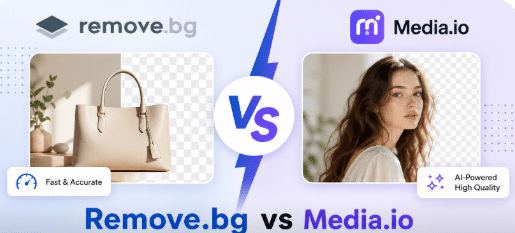 Image 1 of Remove.bg vs Media.io: Which AI Background Remover is Best in 2026?