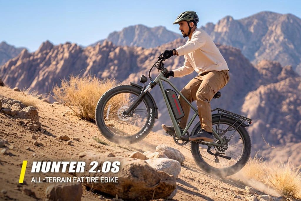 Most E-Bikes Stop at 55 Miles. The New Kingbull Hunter 2.0S Green Doesn’t Image 1 of Most E-Bikes Stop at 55 Miles. The New Kingbull Hunter 2.0S Green Doesn't