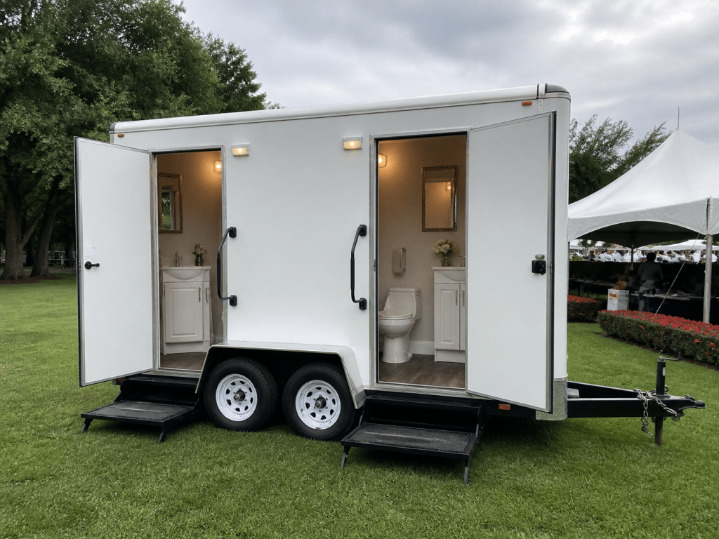 What Is a Luxury Porta Potty? Features, Benefits & When to Rent One Image 1 of Untitled