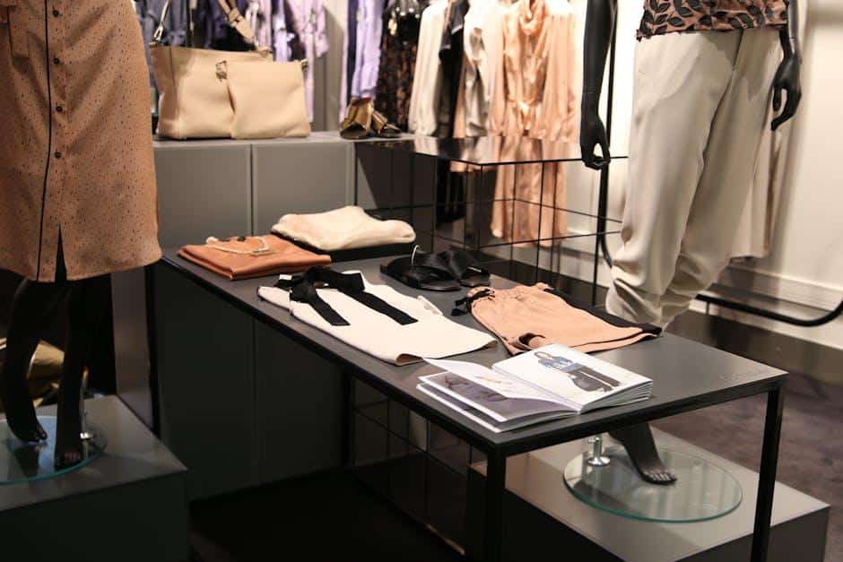 high-end boutique interior with expert staff - specialty retail