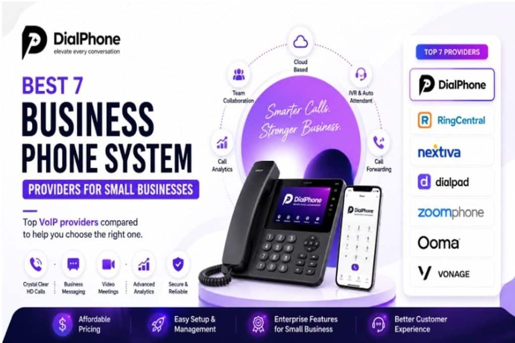 Best 7 Business Phone System Providers for Small Businesses (2026 Guide)