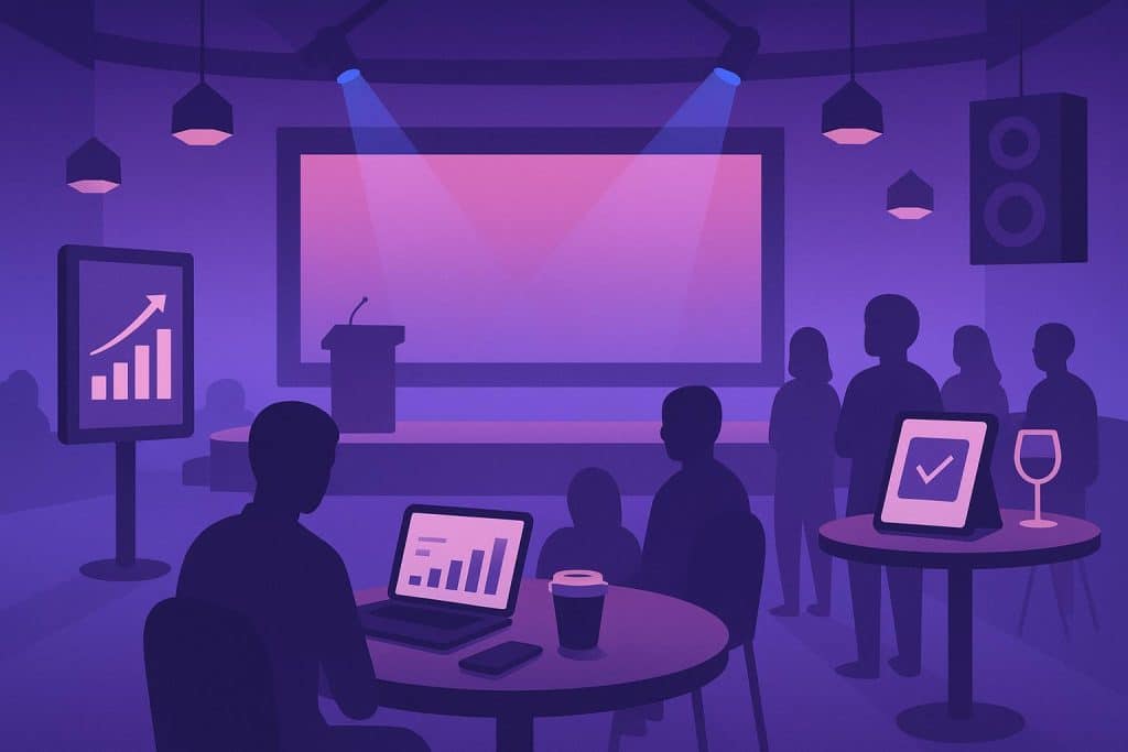 How Companies Improve Modern Event Experiences Interactive digital solutions enhancing corporate event experiences and audience engagement
