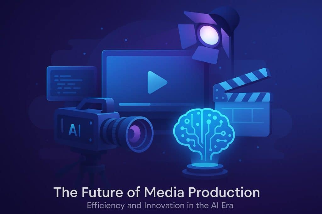 The Future of Media Production: Efficiency and Innovation in the AI Era AI-powered digital tools transforming media production for greater efficiency and innovation