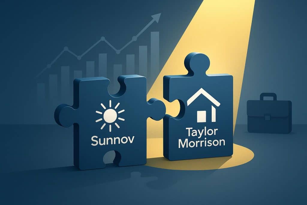 Sunnov Investment Spotlights Taylor Morrison Buyout Sunnov Investment highlights acquisition of Taylor Morrison in major real estate buyout deal