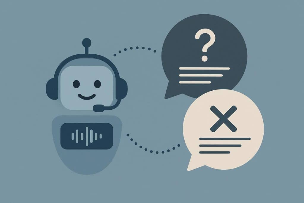How AI Voice Agents Handle Objections and Difficult Customer Conversations AI voice assistant resolving customer objections during a challenging support conversation