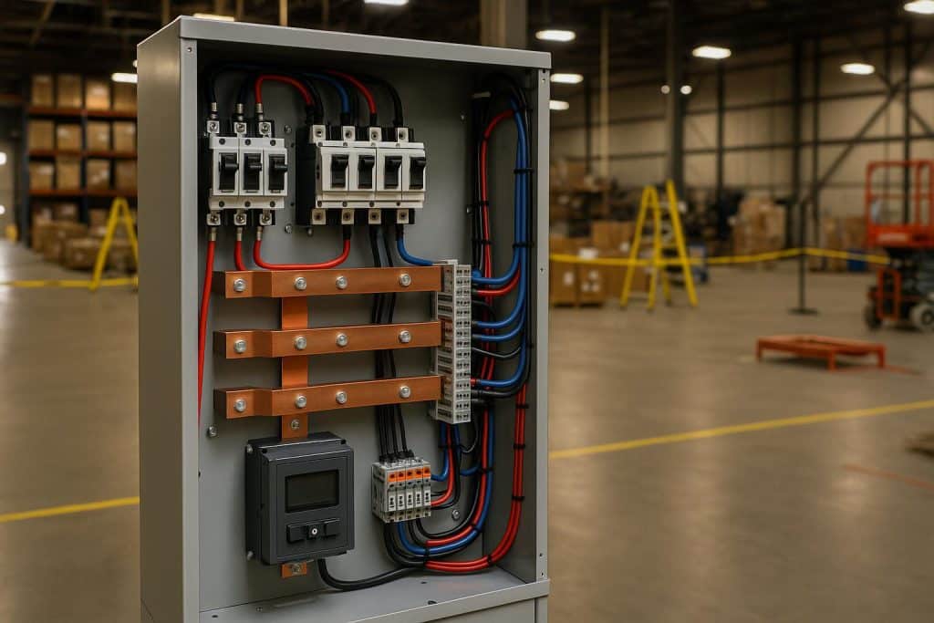 Custom emergency switchboard assembly streamlining procurement amid supply chain lead time challenges