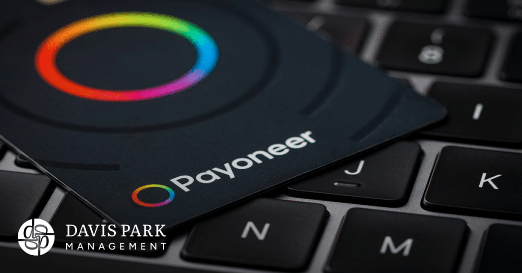 Davis Park board reviewing Payoneer partnership agreement details and decision factors