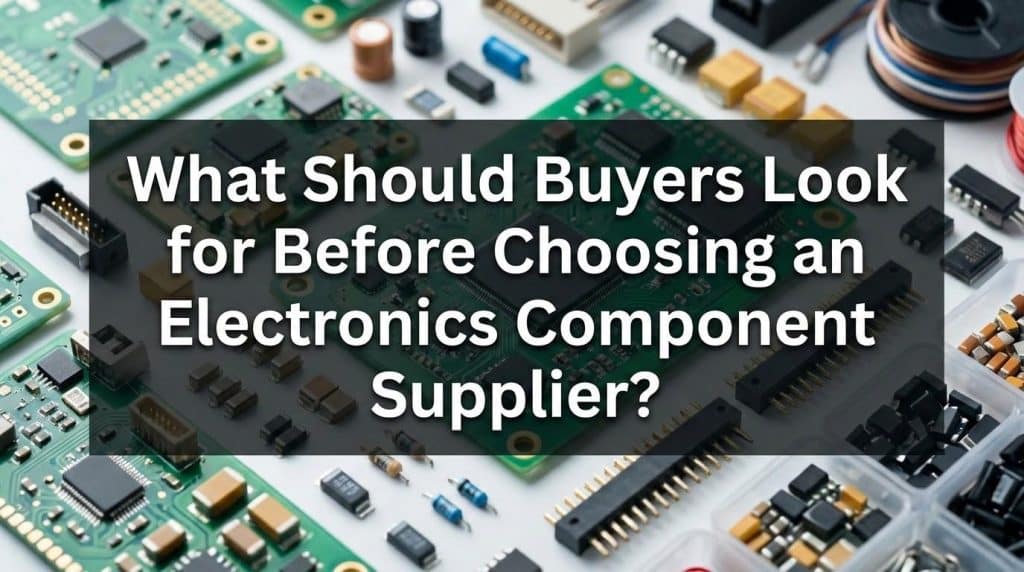 What Should Buyers Look for Before Choosing an Electronics Component Supplier? Image 1 of What Should Buyers Look for Before Choosing an Electronics Component Supplier?