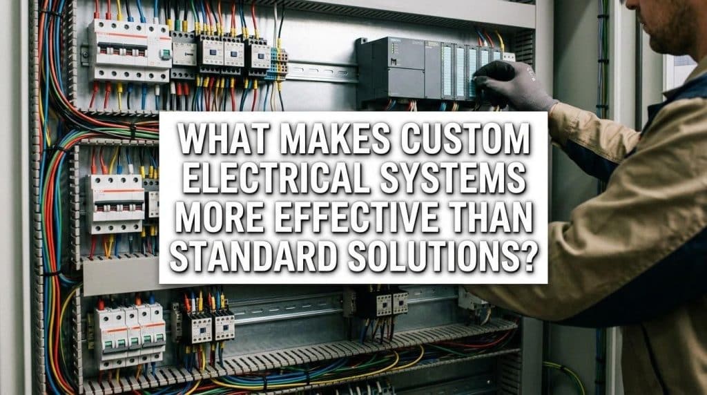 What Makes Custom Electrical Systems More Effective Than Standard Solutions? Image 1 of What Makes Custom Electrical Systems More Effective Than Standard Solutions?