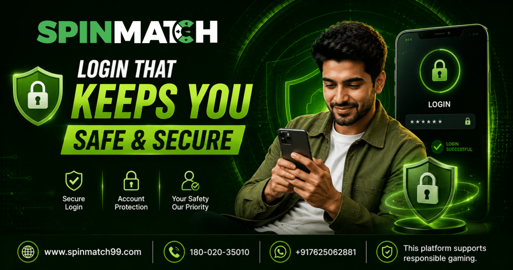 How Does Spinmatch Login Keep Your Account Safe?