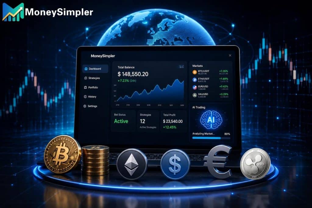 How Investors in Stocks, Forex and Cryptocurrencies Secure More Passive Income With MoneySimpler in 2026
