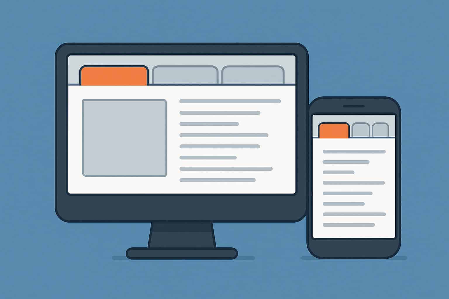 Tab 1 feature graphic illustrating the central theme of the main news article topic