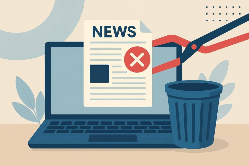 The Best News Article Removal Services in 2026 (Ranked and Reviewed) Top-ranked news article removal service logos and review badges on a clean, modern background