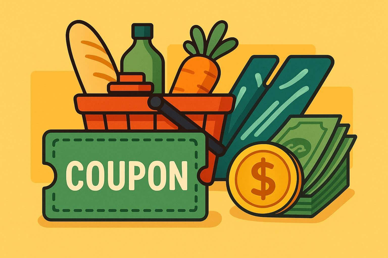 Coupons and discount codes promoting customer savings and smart shopping strategies