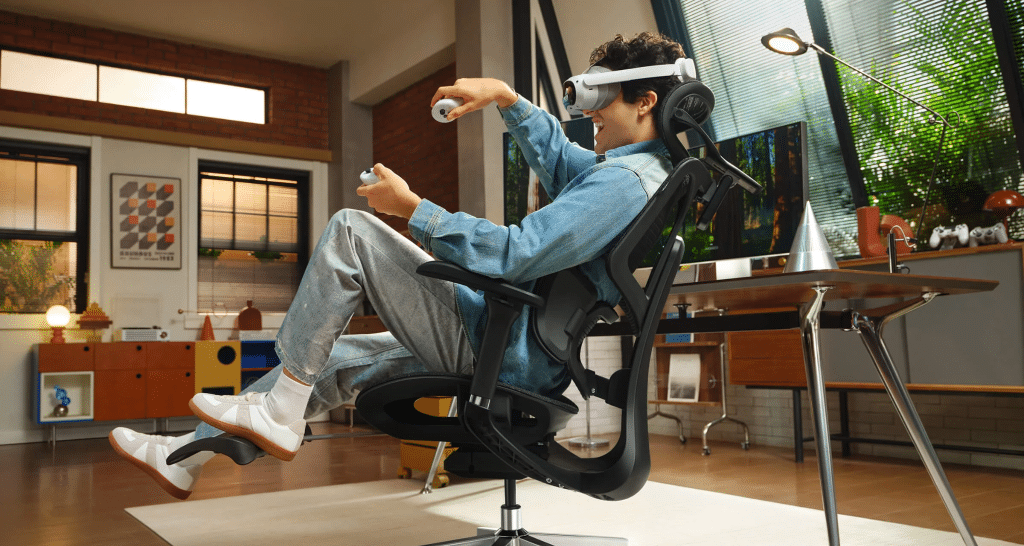 HBADA X7: The World’s First AI Smart Lumbar-Tracking Ergonomic Chair Image 1 of HBADA X7: The World's First AI Smart Lumbar-Tracking Ergonomic Chair