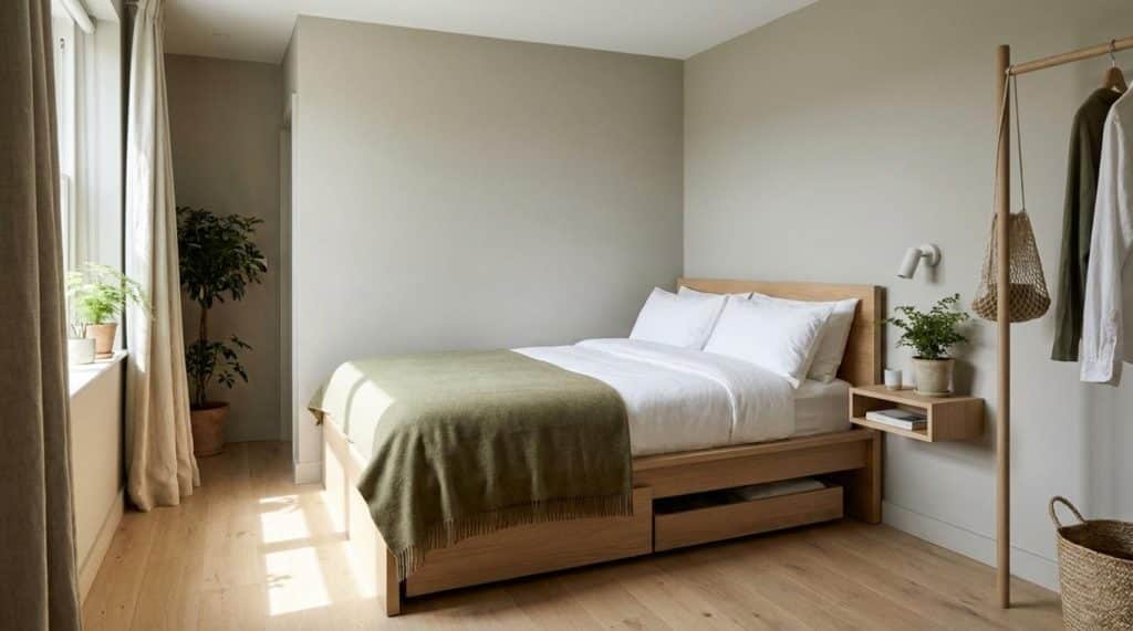 Space Illusion: Small Bedroom Ideas That Actually Make a Room Feel Bigger Image 1 of Space Illusion: Small Bedroom Ideas That Actually Make a Room Feel Bigger