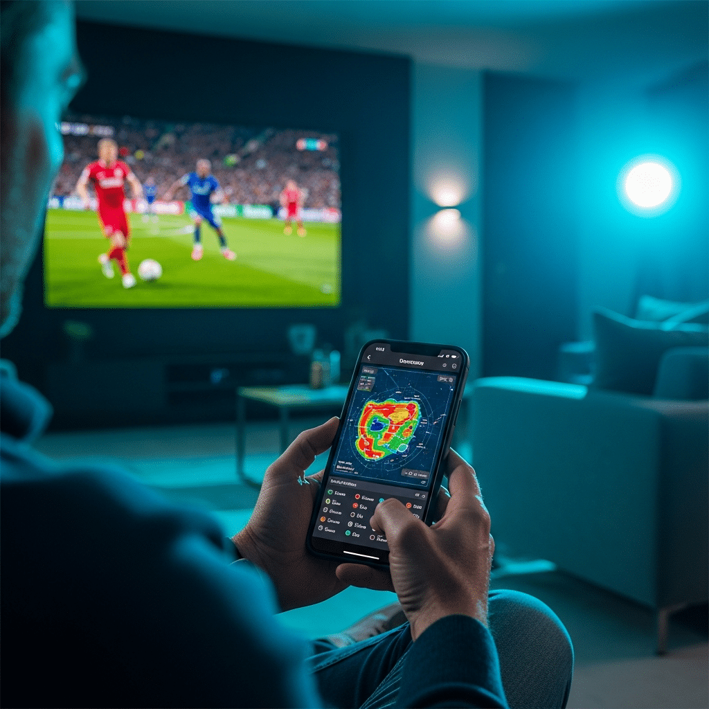 Image 1 of The Digital Sideline: How Real-Time Data is Rewiring the UK Football Experience